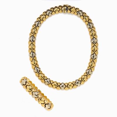 Demi-parure in Oro Composta da Collana e