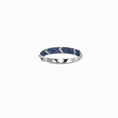 Bracciale in Zaffiri e Diamanti in Oro