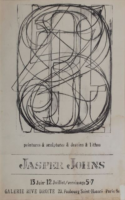 Manifesto per la mostra personale, 1960