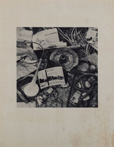 Manifesto della mostra 'Rauschenberg: 2nd Week November' (1961)