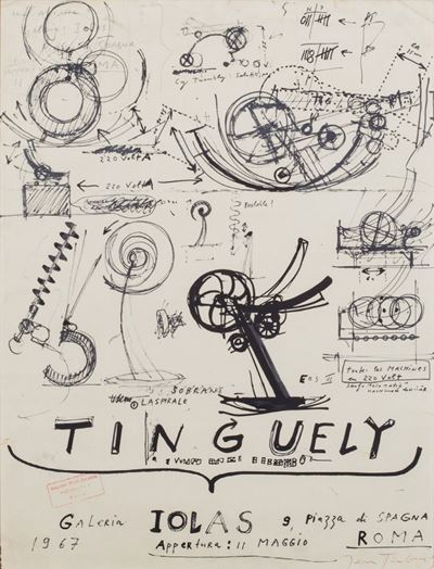 Manifesto della mostra personale, 1967
