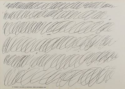 Manifesto della mostra personale, 1968