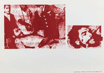 Manifesto della mostra personale, 1968, manifesto, cm 70 x 50