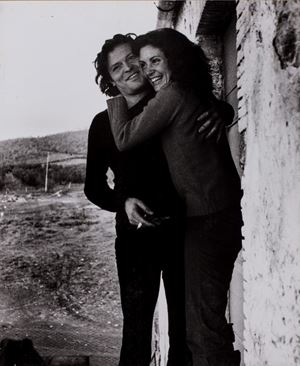 Franco Angeli e Marina Ripa di Meana