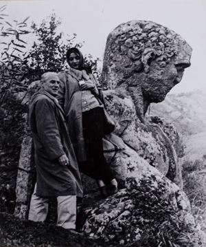 De Kooning e Marisol a Bomarzo