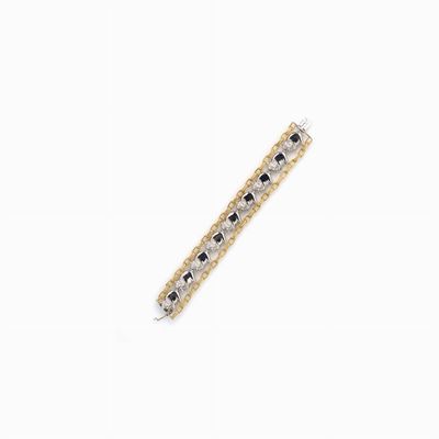 Bracciale in Oro Bicolore Formato da Cat