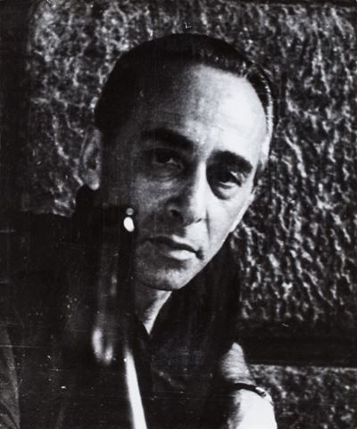 Leo Castelli - stampa alla gelatina ai sali d'argento su lastra di alluminio