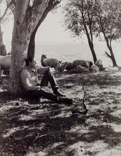 Cy Twombly - Stampa alla gelatina ai sali d'argento su lastra di alluminio