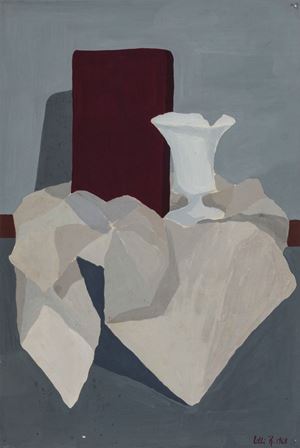 Natura morta con bicchiere