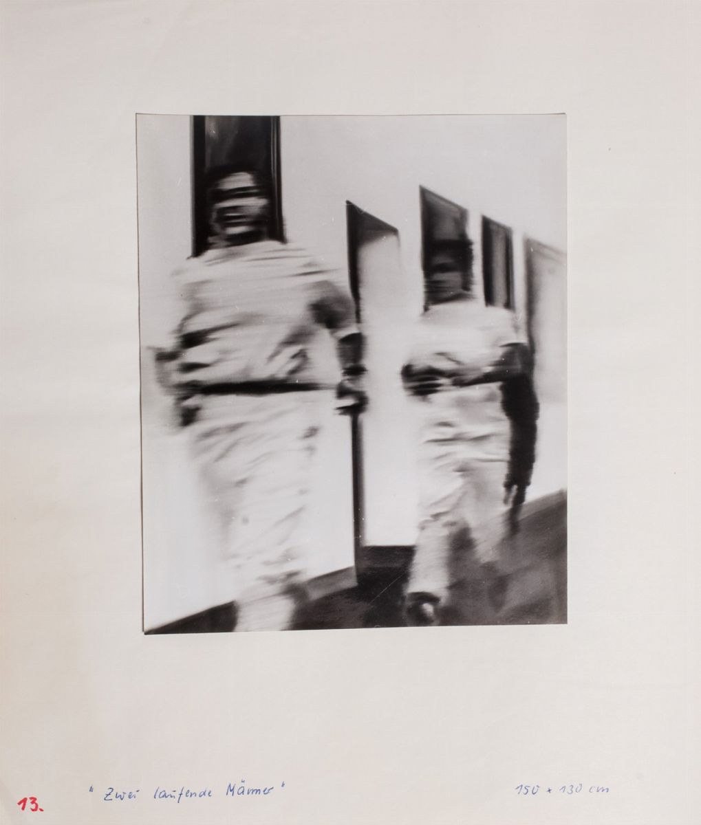 Gerhard Richter - Progetto per la mostra alla galleria La Tartaruga - fotografie stampate a gelat...