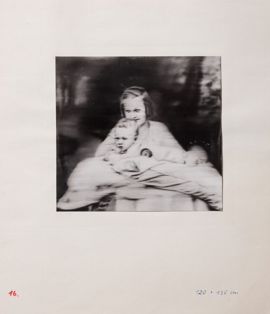 Gerhard Richter - Progetto per la mostra alla galleria La Tartaruga - fotografie stampate a gelat...