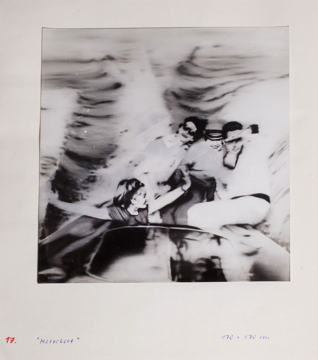 Gerhard Richter - Progetto per la mostra alla galleria La Tartaruga - fotografie stampate a gelat...