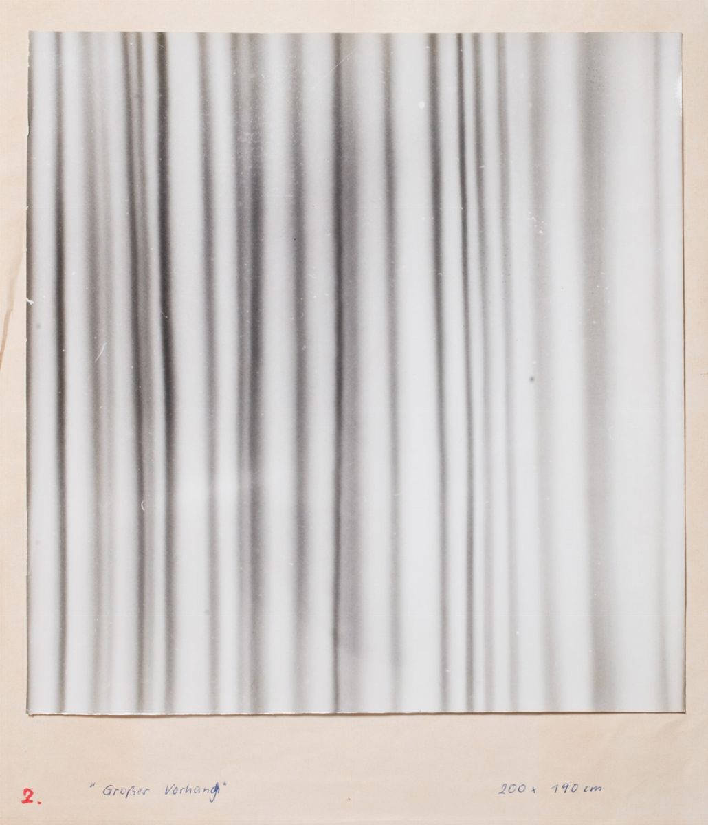 Gerhard Richter - Progetto per la mostra alla galleria La Tartaruga - fotografie stampate a gelat...