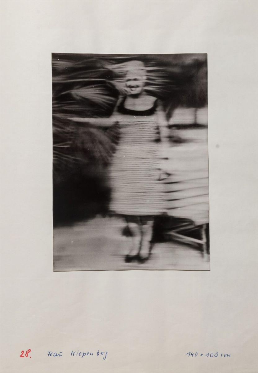 Gerhard Richter - Progetto per la mostra alla galleria La Tartaruga - fotografie stampate a gelat...