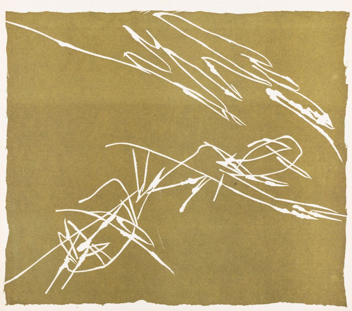 Achille Perilli - Locandina-invito alla mostra collettiva, 1960 - 30 x 34 cm