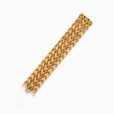 Bracciale in Oro, Circa 1950 in Oro Ross