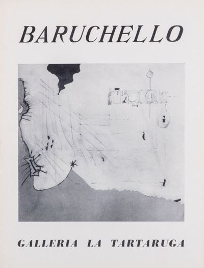 Catalogo della mostra personale presso Galleria La Tartaruga, Roma, 1963