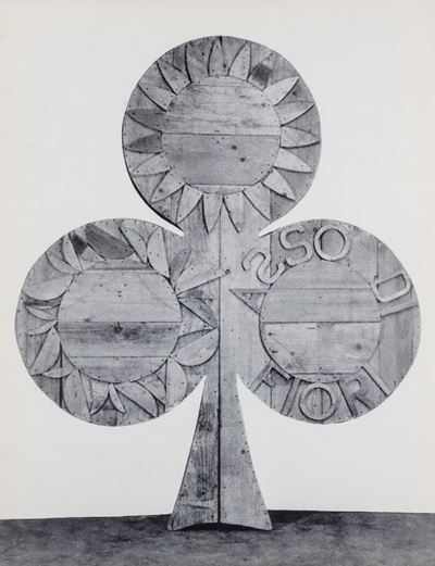 Invito alla prima mostra personale, 1964