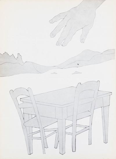 Invito alla prima mostra personale, 1965