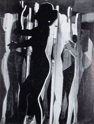 Invito alla mostra personale alla Galleria La Tartaruga, Roma 1965