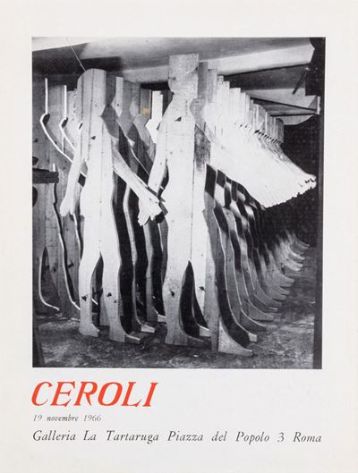 Catalogo della mostra personale - Galleria La Tartaruga, Roma, 1966