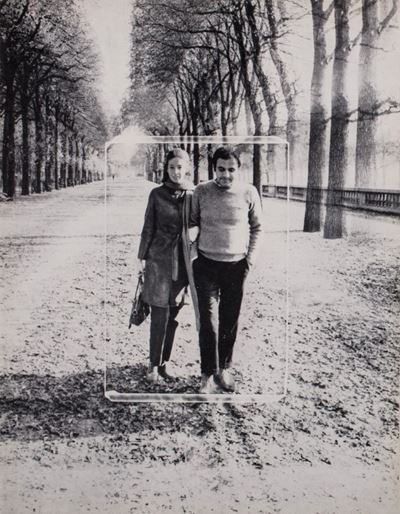 I quadri privati - Invito alla mostra del 1970