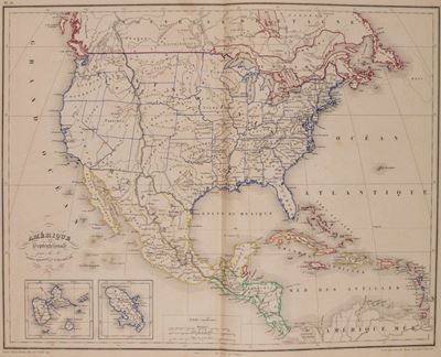 Meissas, Achule & Michelot, Auguste - Atlas Universel de geographie moderne, 1800