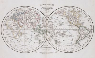 Delamarche, Atlas de la geographie ancienne, du moyen age, et moderne, 1828