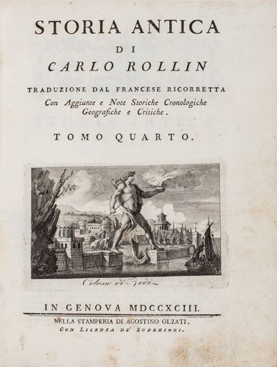 Rollin, Storia Antica