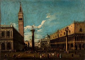 Veduta di Piazza San Marco a Venezia