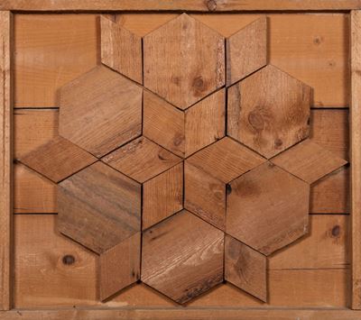 Senza titolo, legno, 1966