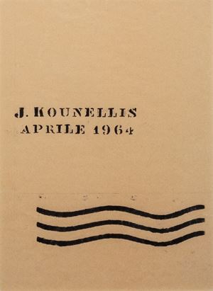 J. Kounellis Aprile 1964