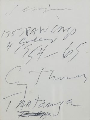 135 drawings 4 collage 1954-65