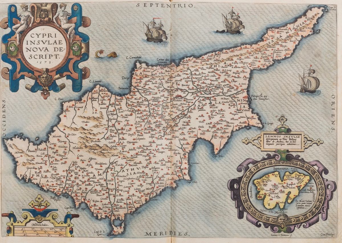 Atlante - Ortelius, Abraham - Ortelius, Theatrum Orbis Terrarum – Parergon, 1584, incise