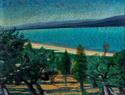 Paesaggio con Lago