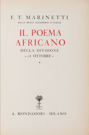 Il Poema africano della divisione &laquo;28 ottobre&raquo;