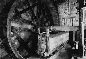 Mangano del &#39;700 per la stampa dei tessu