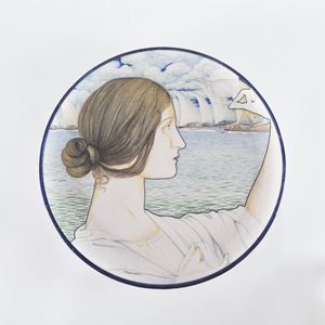 Arte della Ceramica, 1900 diametro cm 47