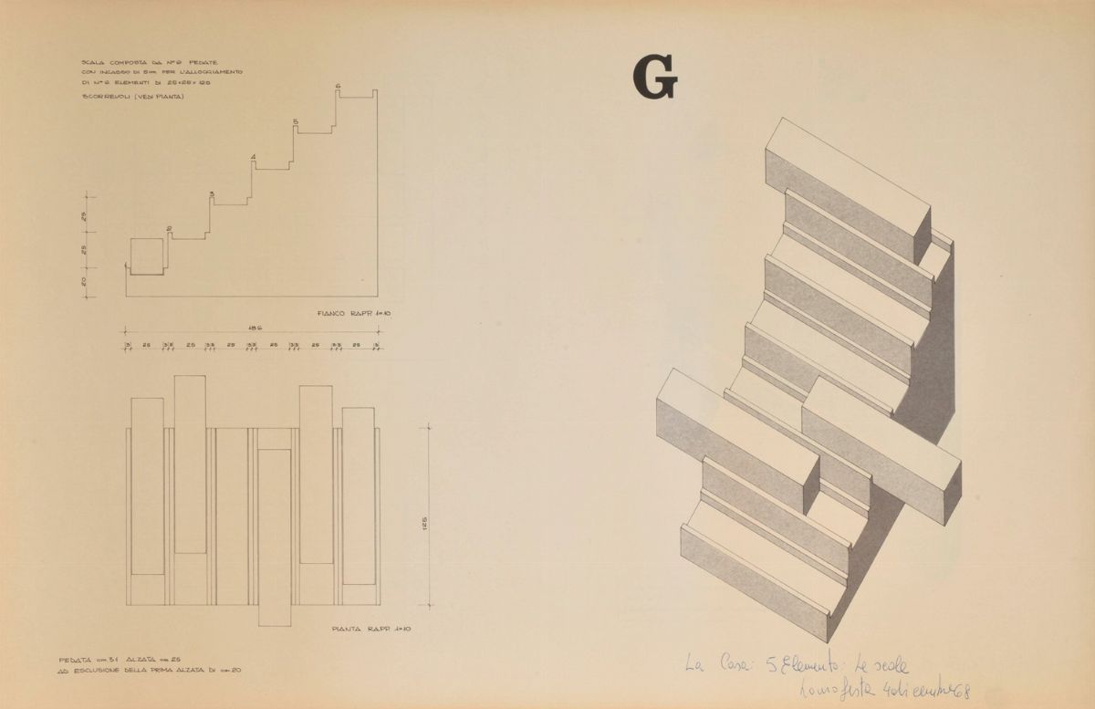 Tano Festa - Progetti - 10 fogli stampati con interventi dell'Autore