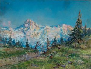 Contadini in montagna