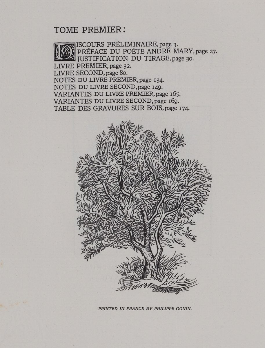 Publio Marone Virgilio - Les Géorgiques - Edizione illustrata con xilografie di Aristide Maillol