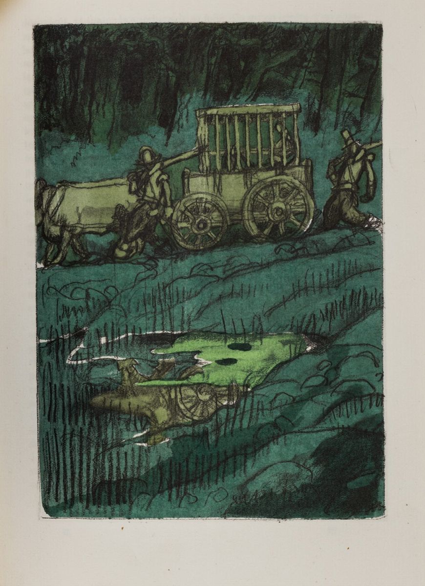 Cervantes Saavedra, Miguel De - Bofa, Gus - Don Quichotte de la Manche, Edizione del 1926 con ill...