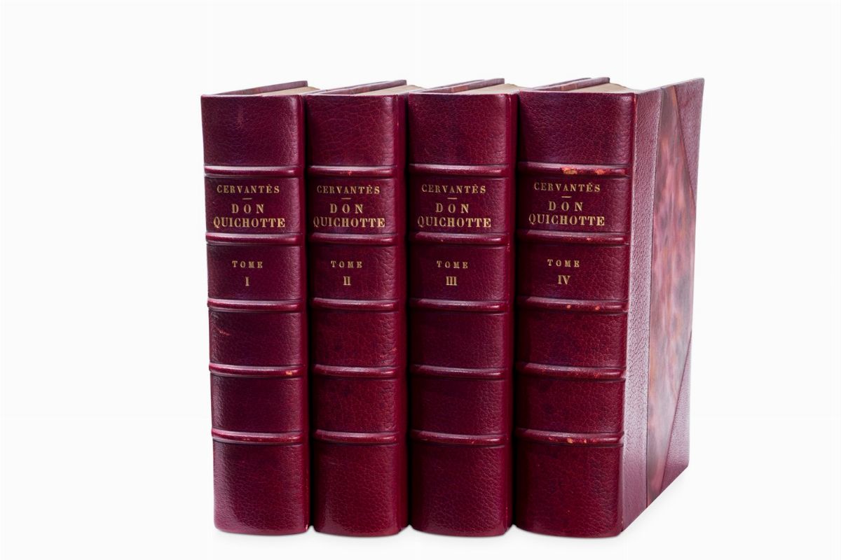 Cervantes Saavedra, Miguel De - Bofa, Gus - Don Quichotte de la Manche, Edizione del 1926 con ill...