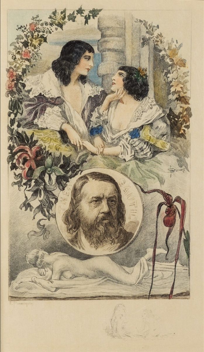 Erotica - Gautier, Théophile - Solomko, Serge De - Serge de Solomko, Mademoiselle de Maupin, tira...