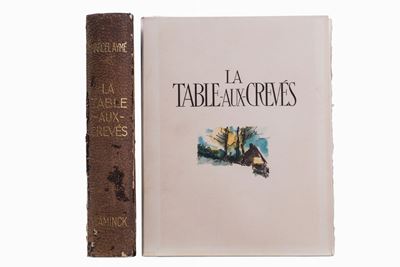 Maurice de Vlaminck, La Table-aux-crevés, 1960, tiratura limitata n. 165/250
