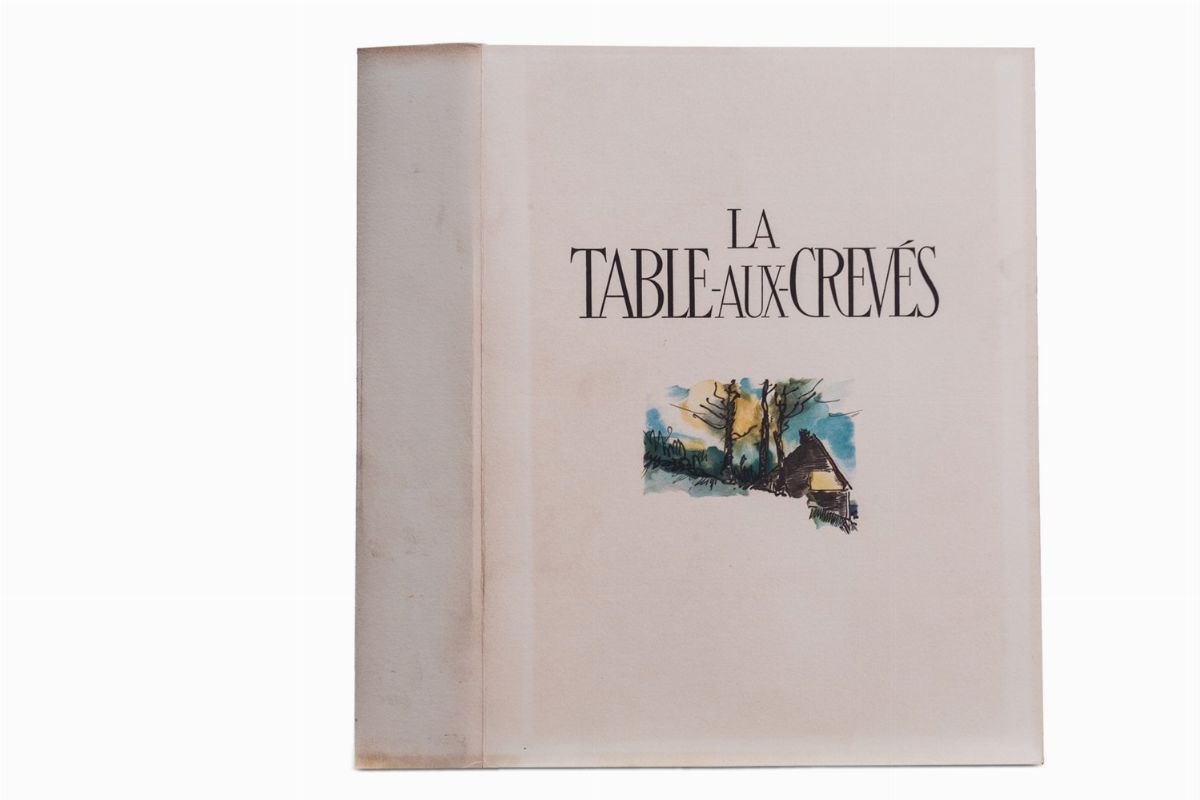 Aymé, Marcel - Maurice de Vlaminck, La Table-aux-crevés, 1960, tiratura limitata n. 165/250