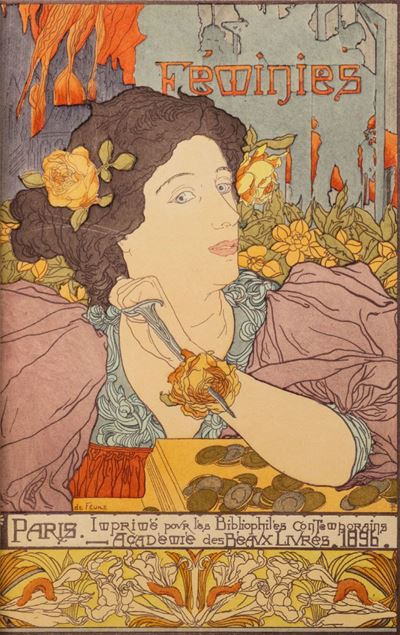 Autori vari, Féminies: otto capitoli inediti dedicati alla donna, all'amore e alla bellezza, 1896...