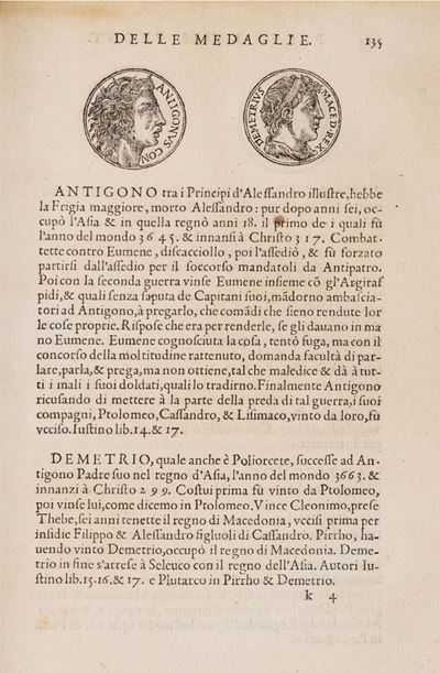 Rouillé, Prima [-seconda] parte del Prontuario de le medaglie de piu illustri, & fulgenti huomini...