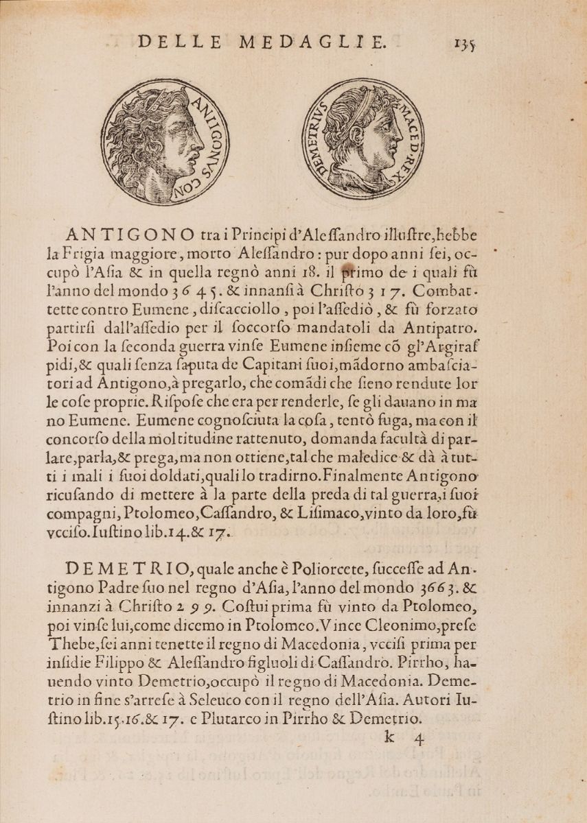 Rouillé, Guillaume - Rouillé, Prima [-seconda] parte del Prontuario de le medaglie de piu illustr...