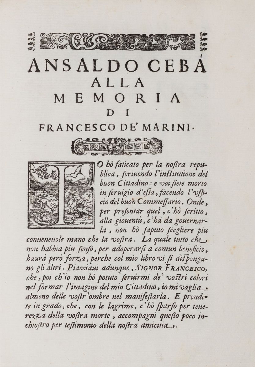 Cebà, Ansaldo - Giuseppe Pavoni, Il cittadino di Repubblica, 1617
